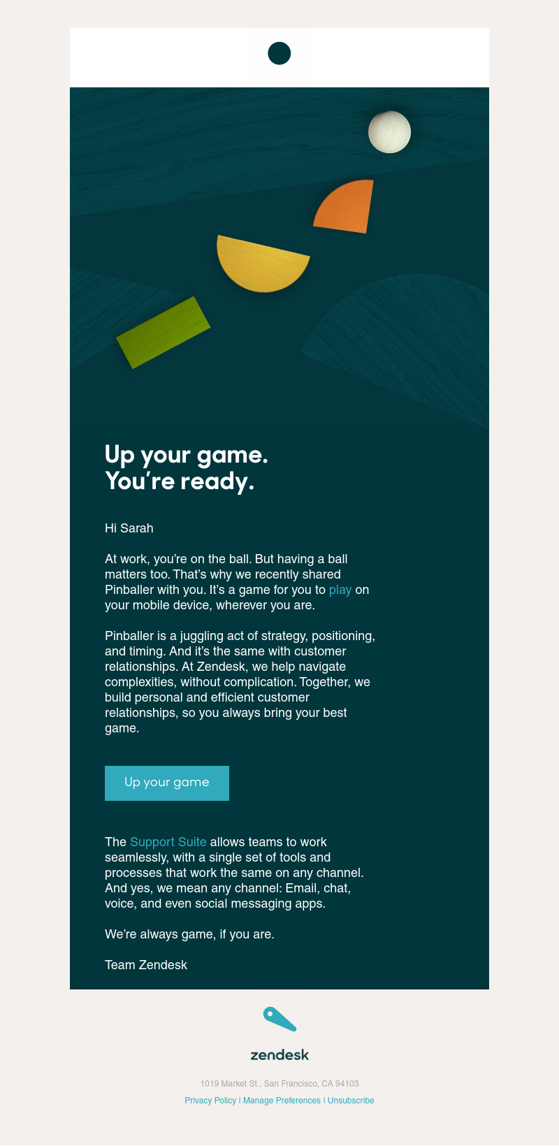 Zendesk - You’re ready to level up with us