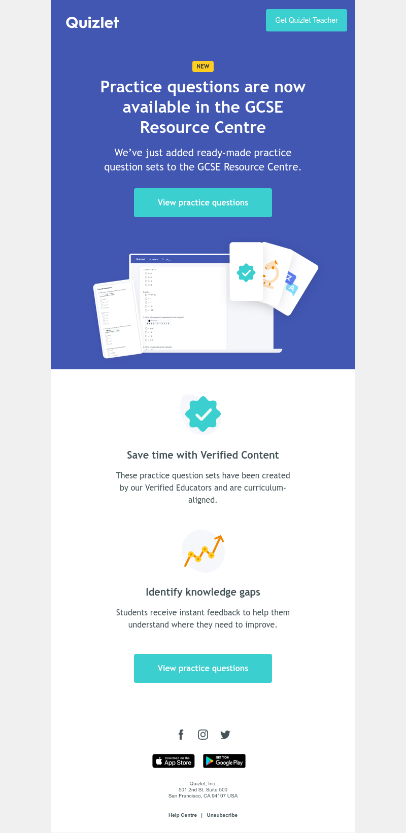 Quizlet - Ready-made GCSE quizzes from Quizlet