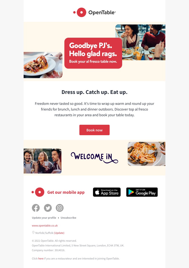 OpenTable and Square for Restaurants