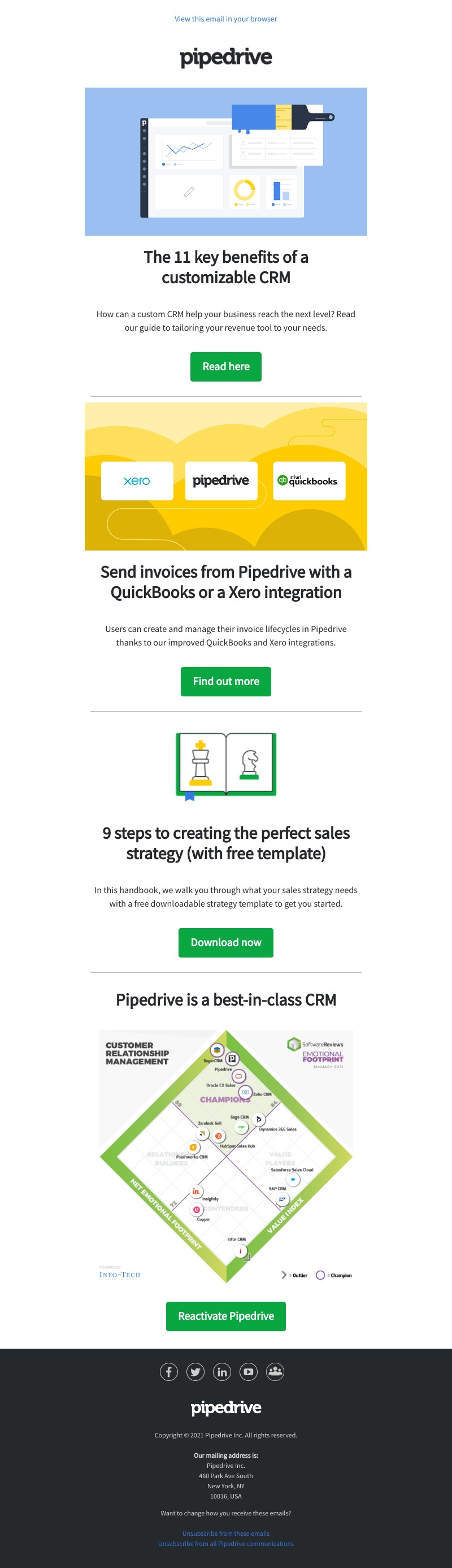 Pipedrive - The 11 key benefits of a customizable CRM
