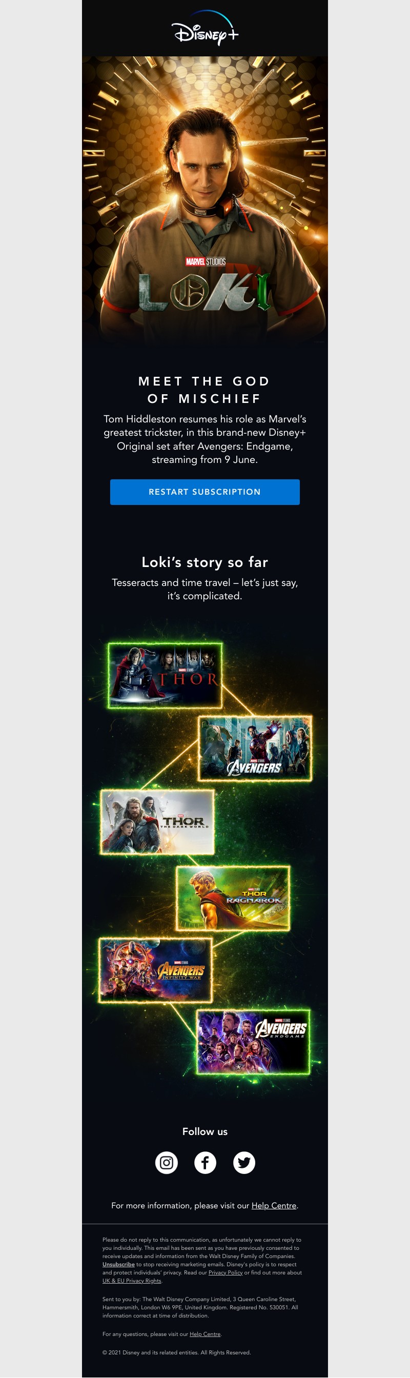Disney+ - Coming soon: Loki
