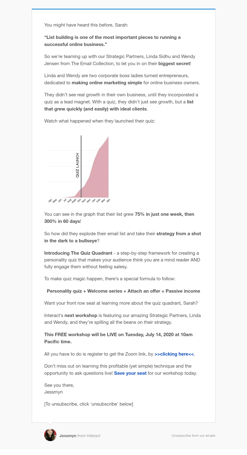 Interact - How to take your email marketing strategy from a shot in the dark to a bullseye 🎯