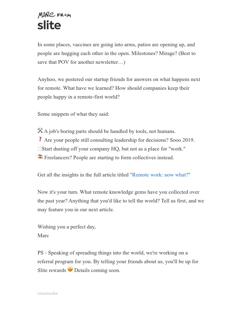 Slite - Remote work: now what?