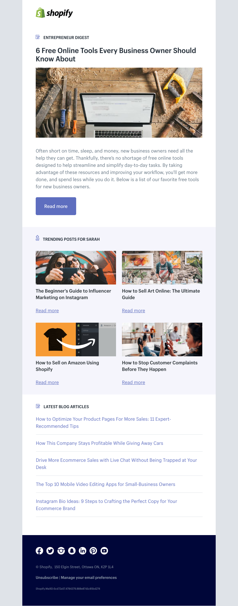 Shopify - 6 Free Online Tools Every Business Owner Should Know About