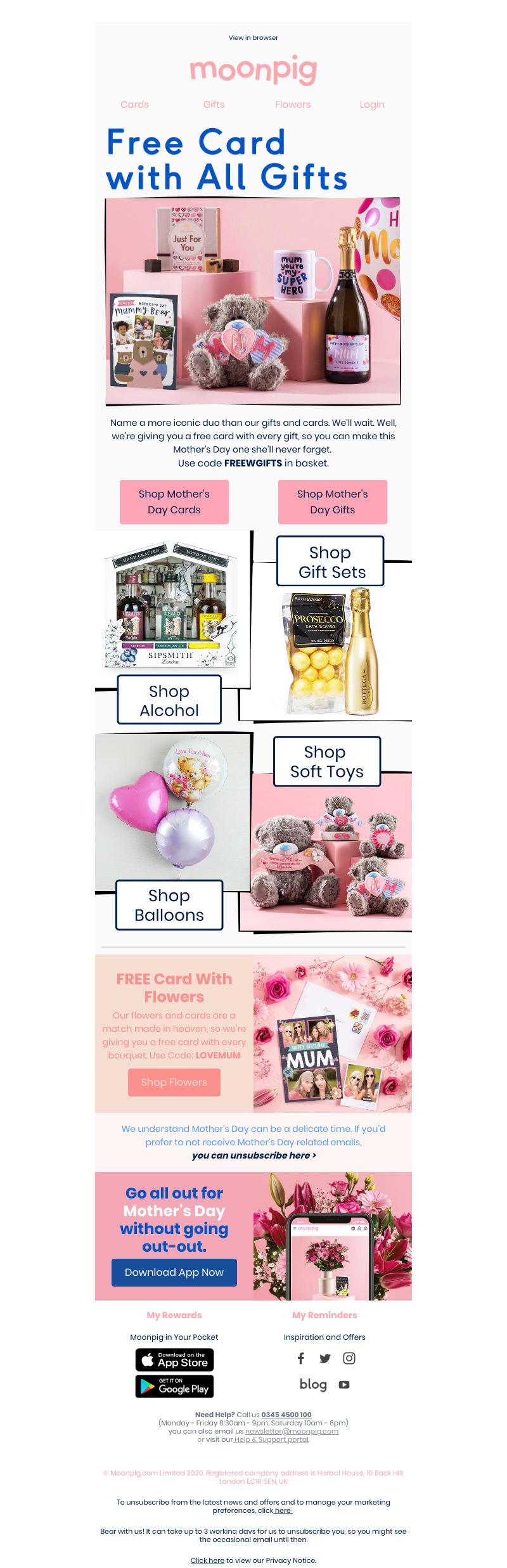 Moonpig - Buy a 🎁 get a free 💌. Today only!