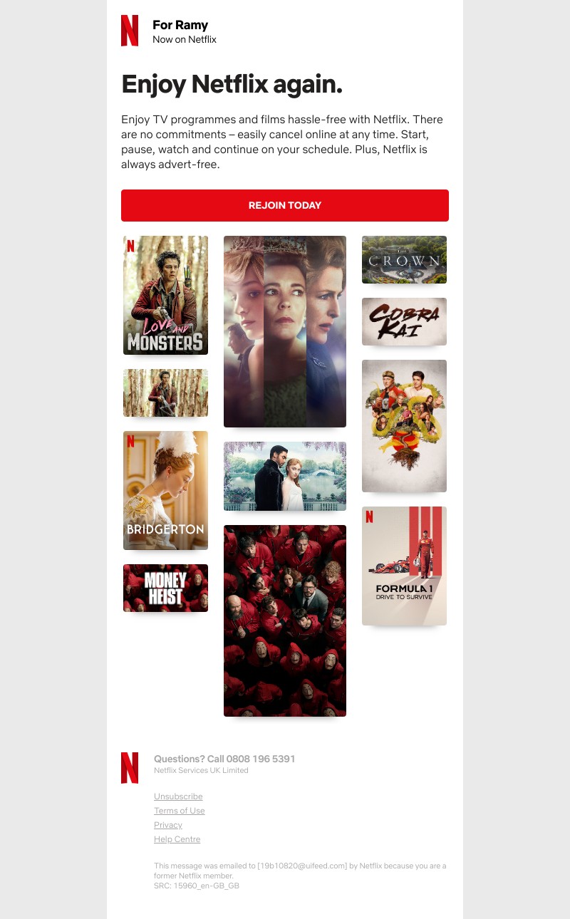 Netflix - Ramy, this is the best £5.99 you will spend this month.