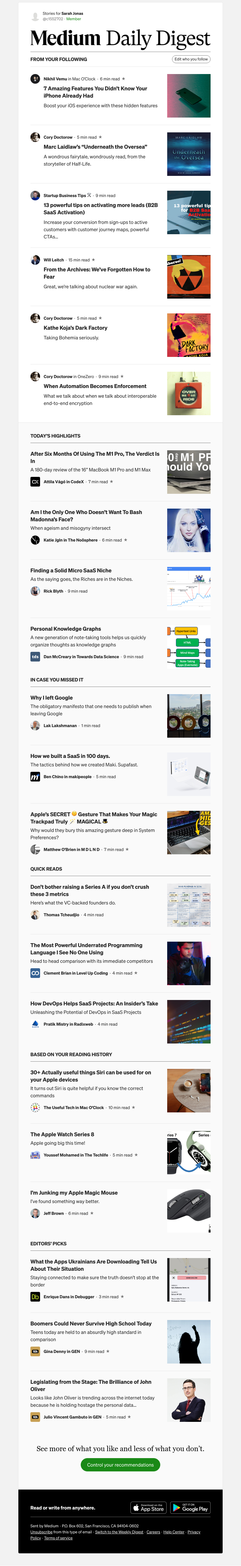 Medium - 7 Amazing Features You Didn’t Know Your iPhone Already Had | Nikhil Vemu in Mac O’Clock