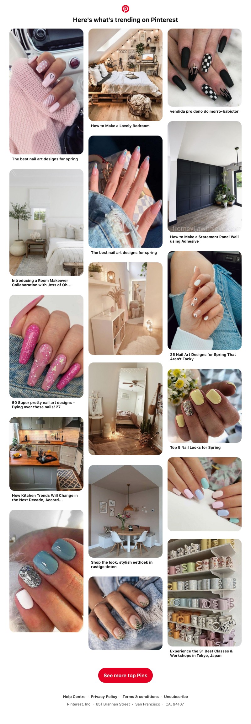 Pinterest - 💅 Spring nails, DIY home décor and more Pins that are popular on Pinterest