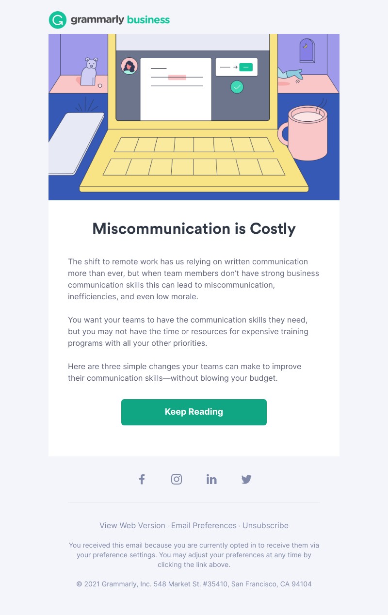 Grammarly - Wish your team had better communication skills?