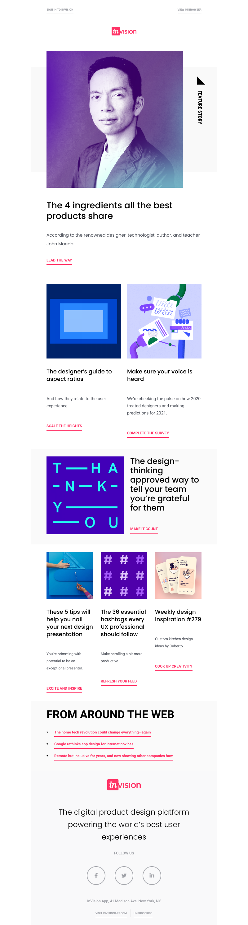 InVision - A recipe for success