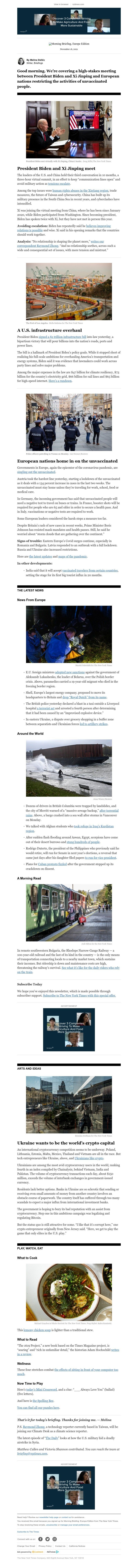 The New York Times - Your Tuesday Briefing