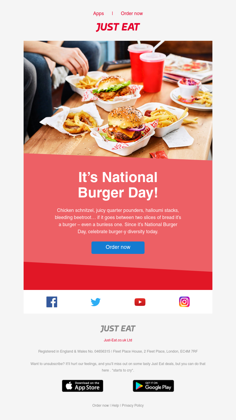 Just Eat -  Ramy, a big reason to love National Burger Day 🍔🍟🥤  