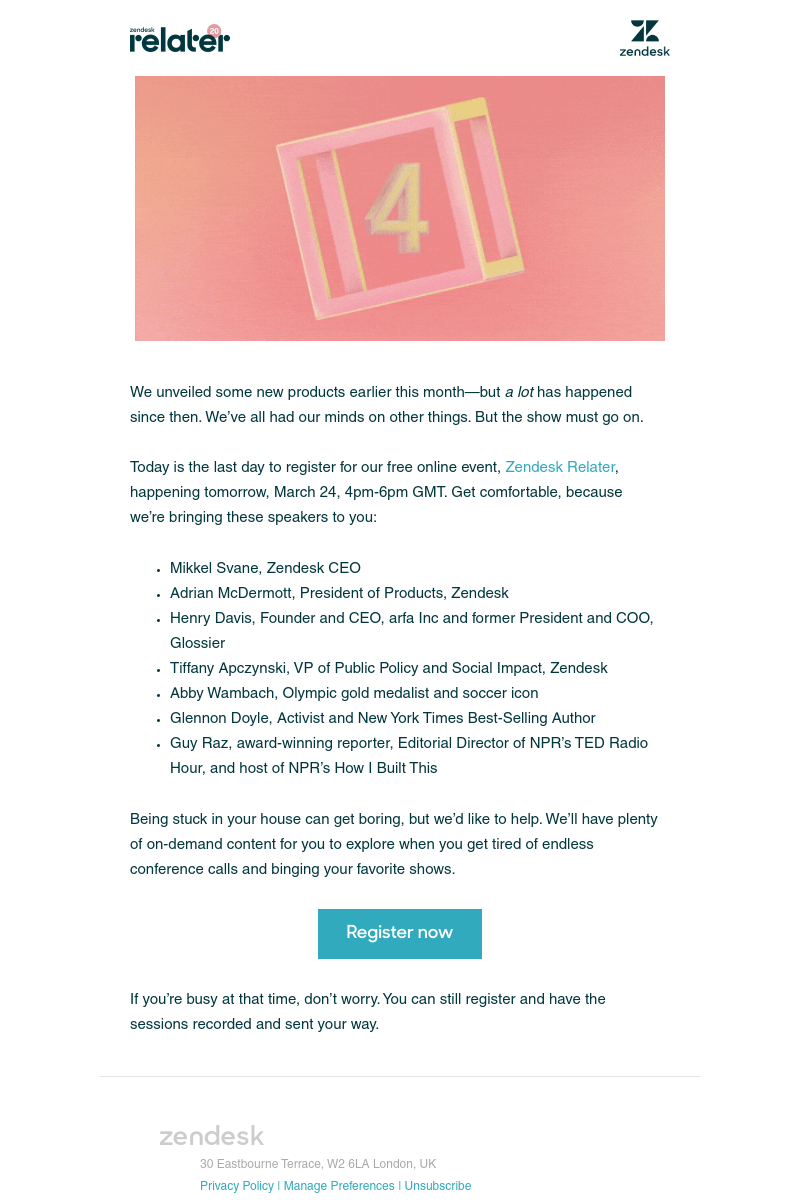 Zendesk - Don’t miss out on free content