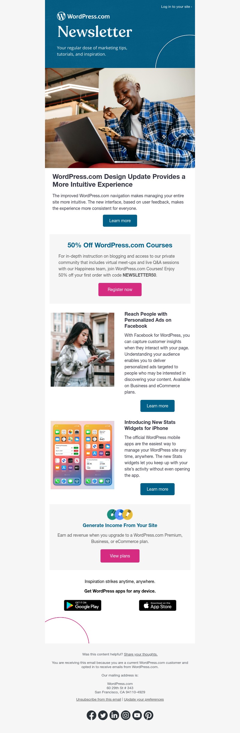 WordPress - WordPress.com is more intuitive than ever