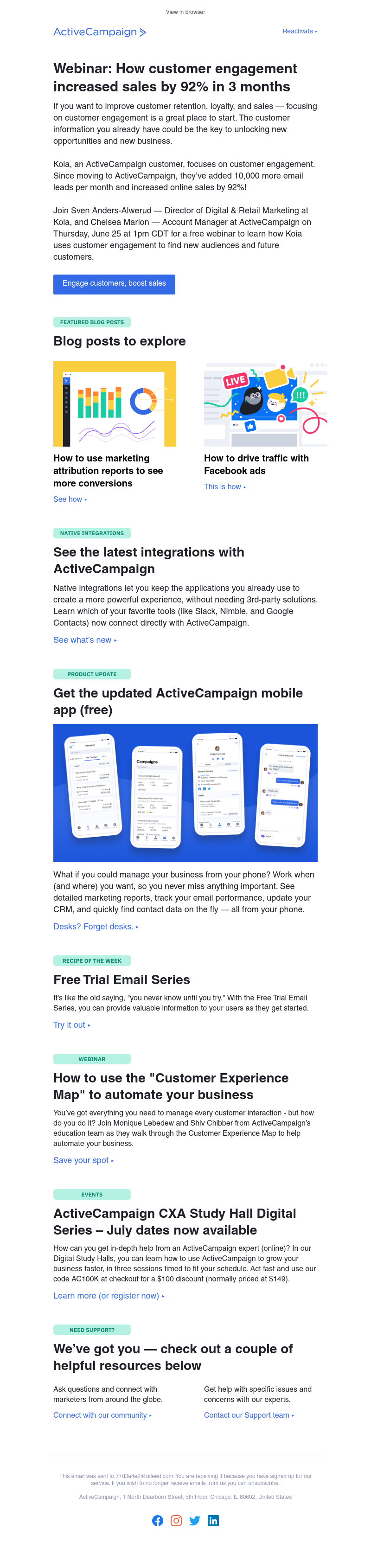  - How did Koia increase sales by 92% in 3 months?