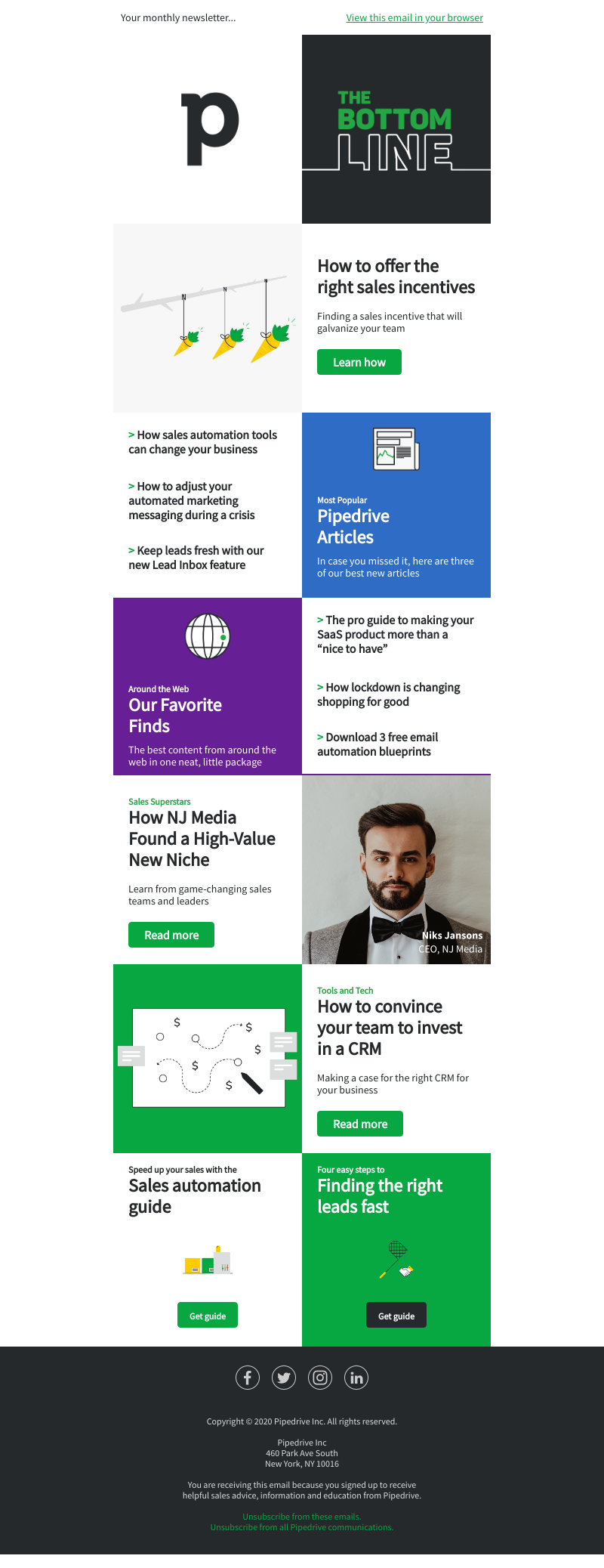 Pipedrive - The Bottom Line: May 2020 Edition