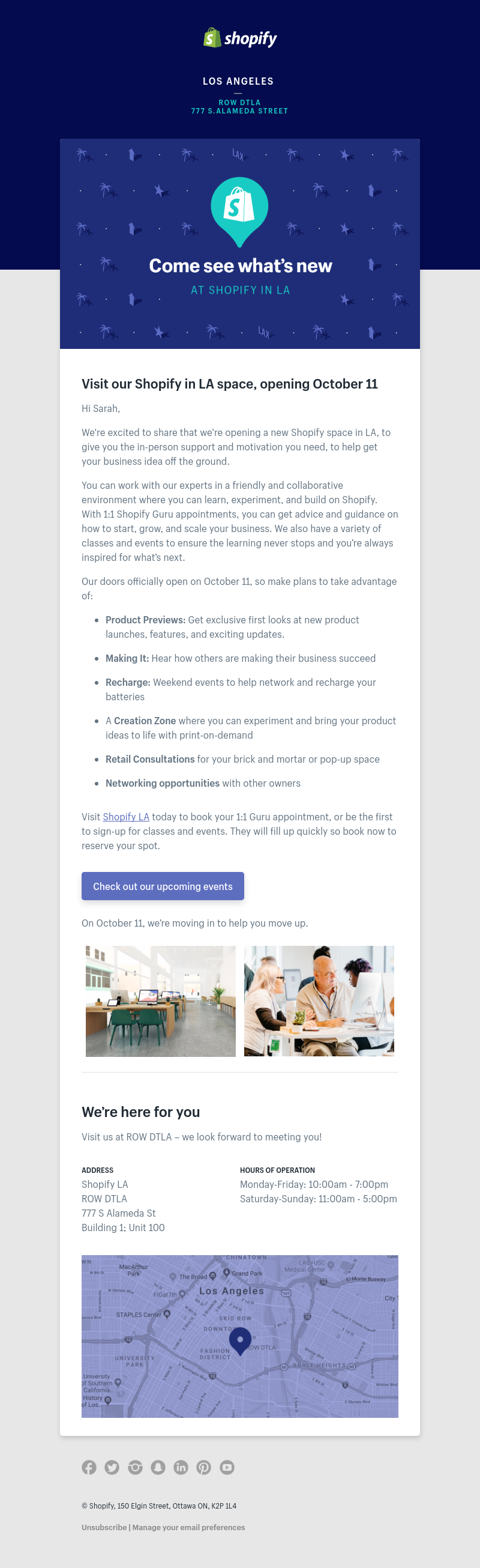 Shopify - Come see what’s new at Shopify