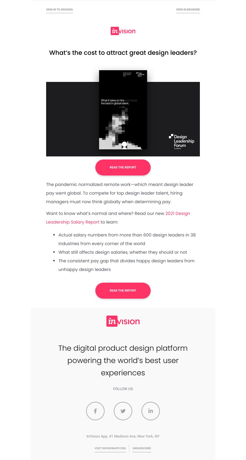 InVision - New data: 2021 design leader salaries