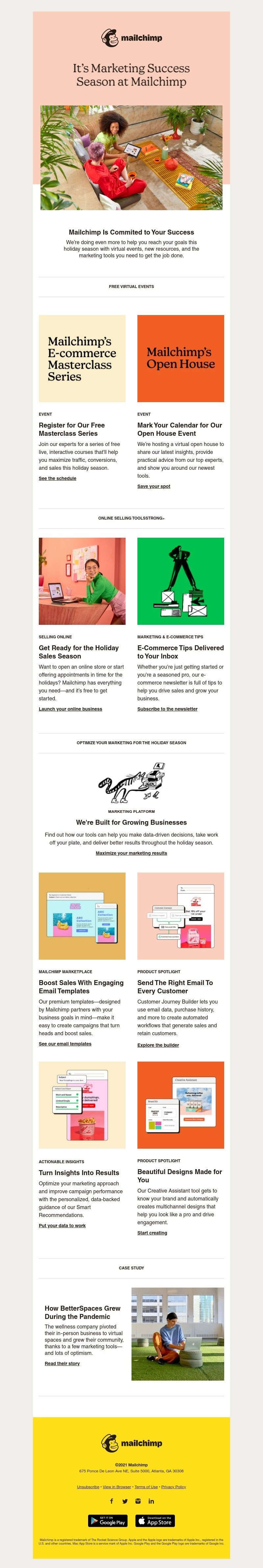 Mailchimp - Put Your Marketing in a Class by Itself
