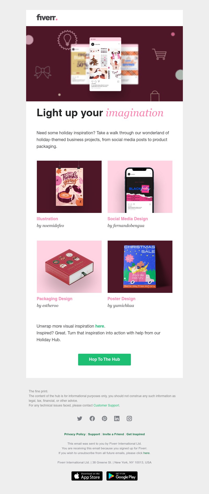 Fiverr - Hung up on how to navigate the holidays this year?