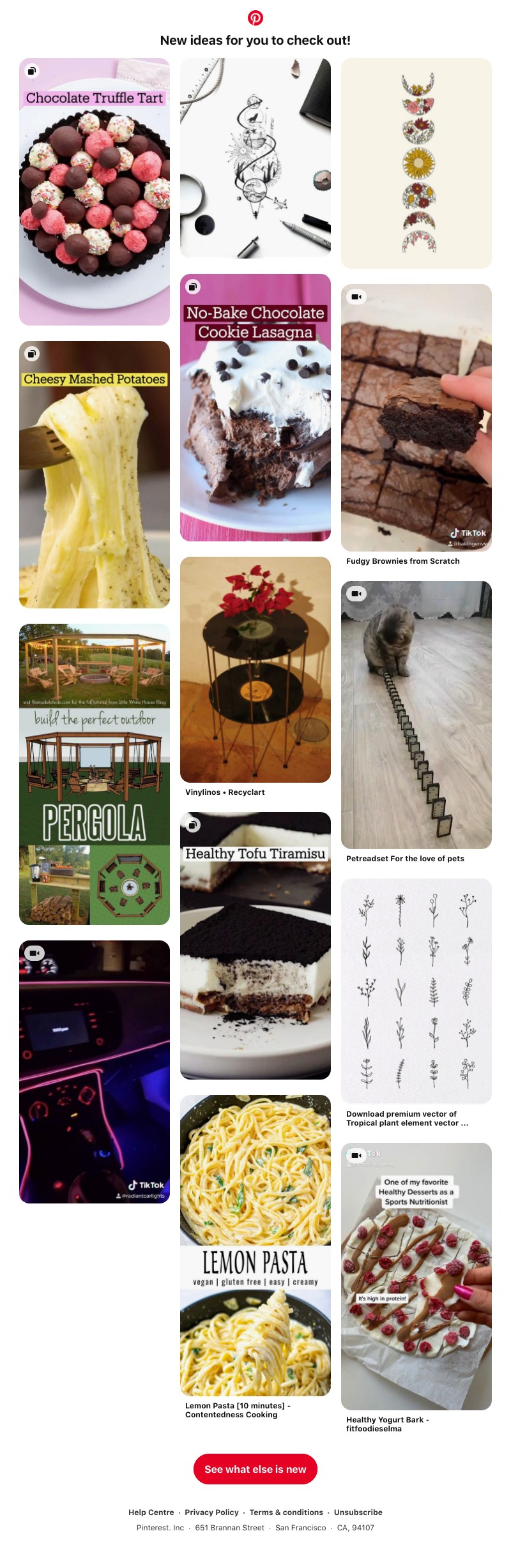 Pinterest - New ideas are ready for you