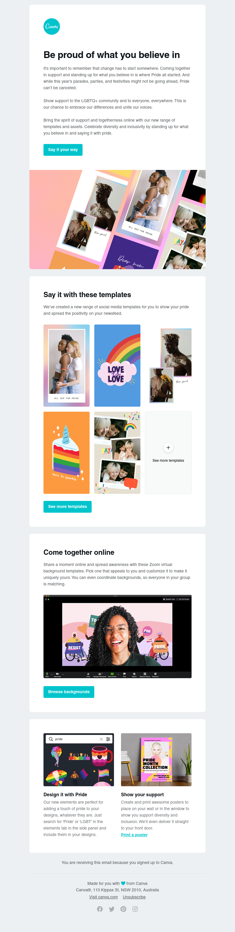 Canva -     Stand up for what you believe in 🌈