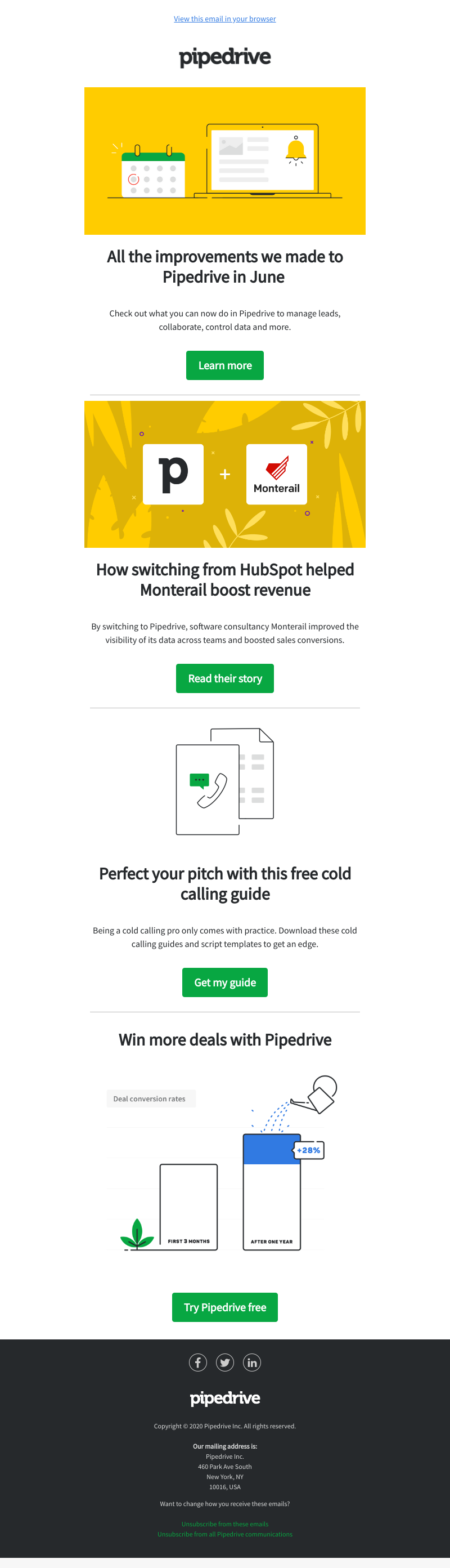 Pipedrive - 🔔 What’s new to Pipedrive in June? 🔔