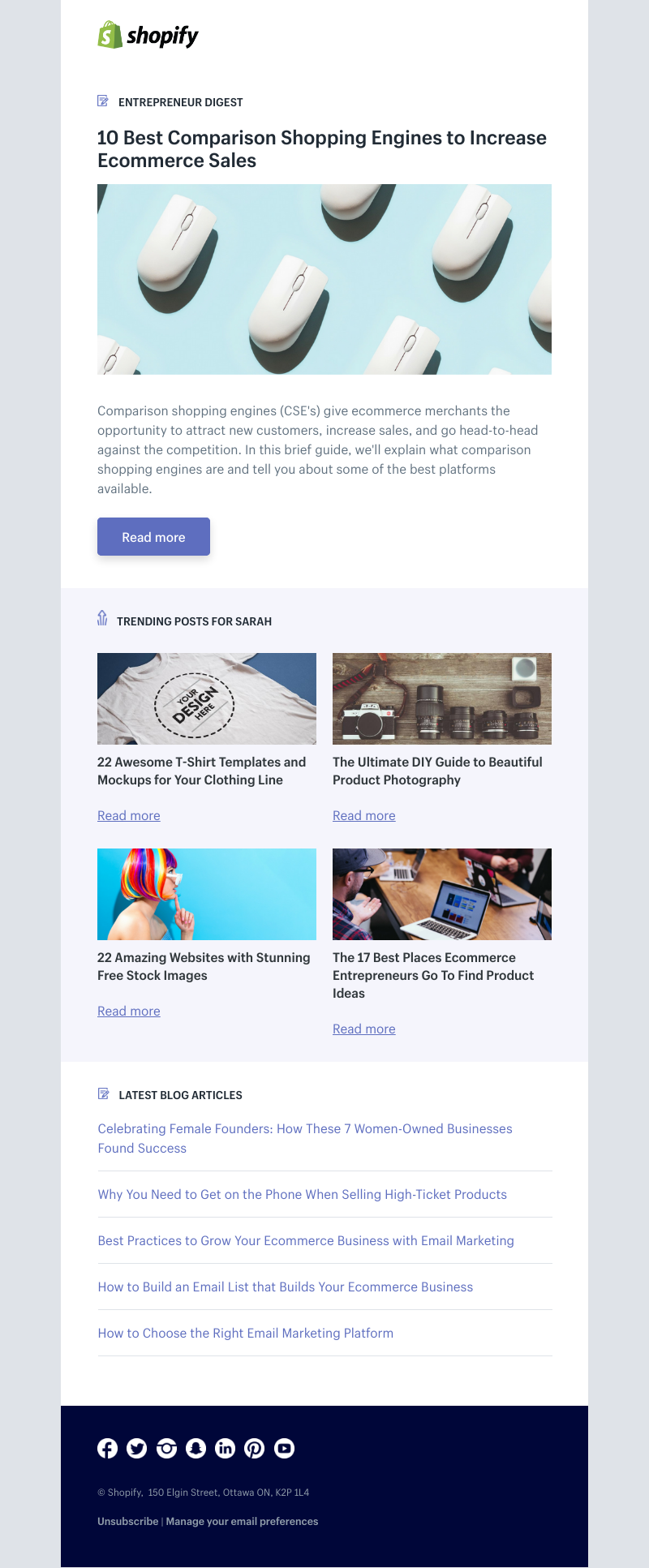 Shopify - 10 Best Comparison Shopping Engines to Increase Ecommerce Sales