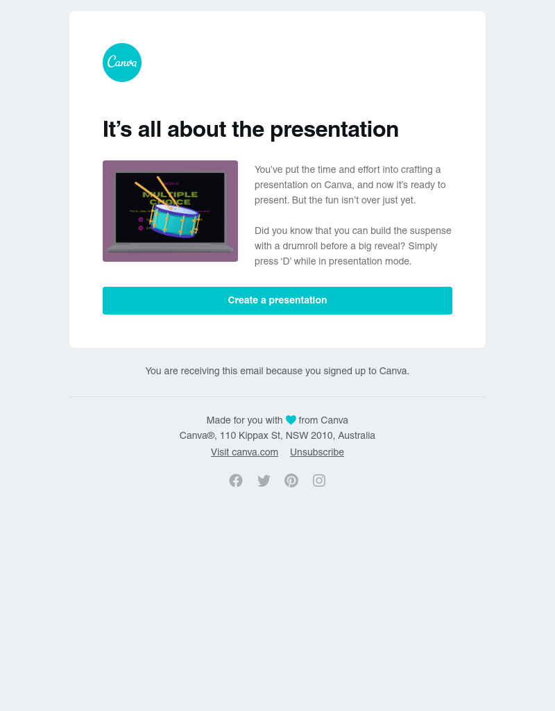 Canva - Can we get a drum roll, please?