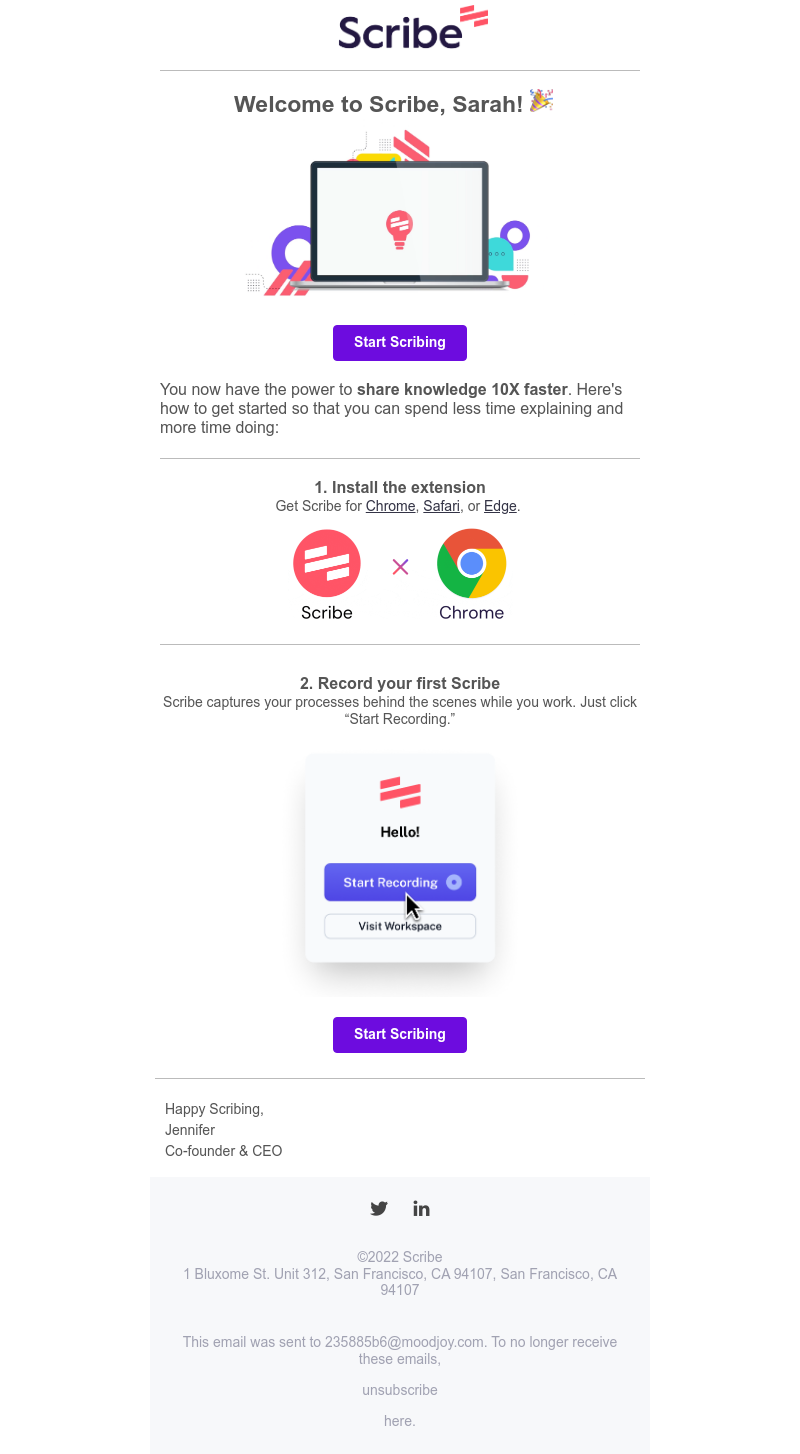  - Getting started with Scribe 🚀