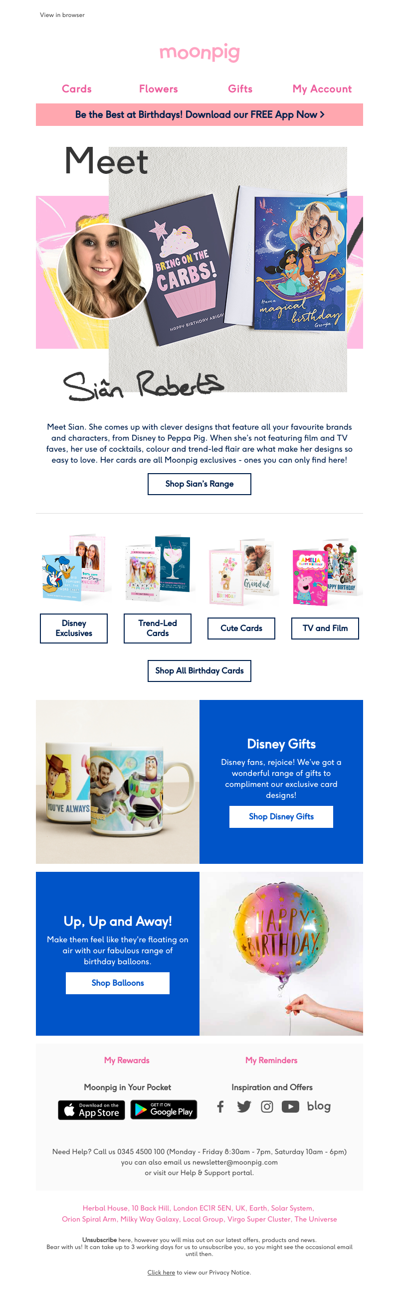 Moonpig - Wait till you see THESE birthday cards...
