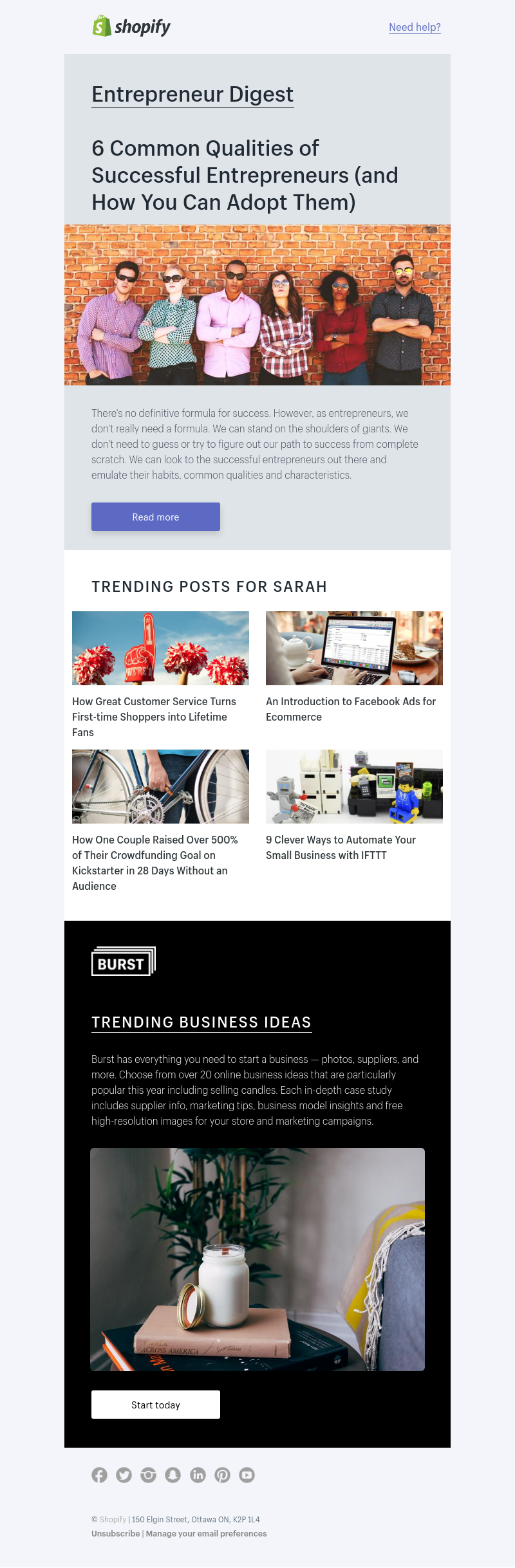 Shopify - Which Successful Entrepreneur Are You Most Like?