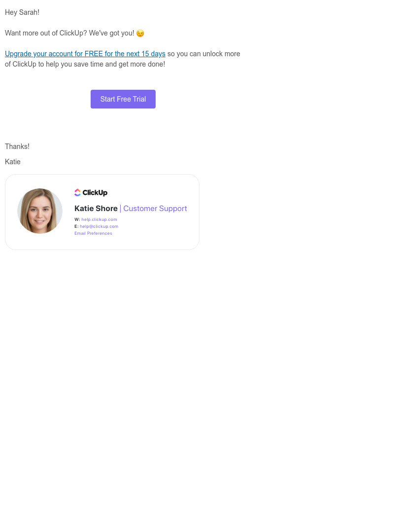 ClickUp - We're giving you an upgrade for FREE