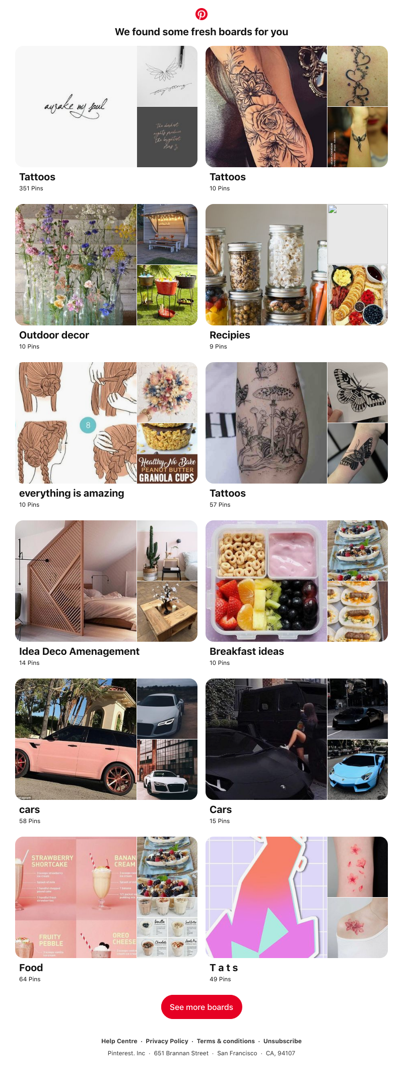 Pinterest - Tattoos, Outdoor decor and 12 other boards like yours