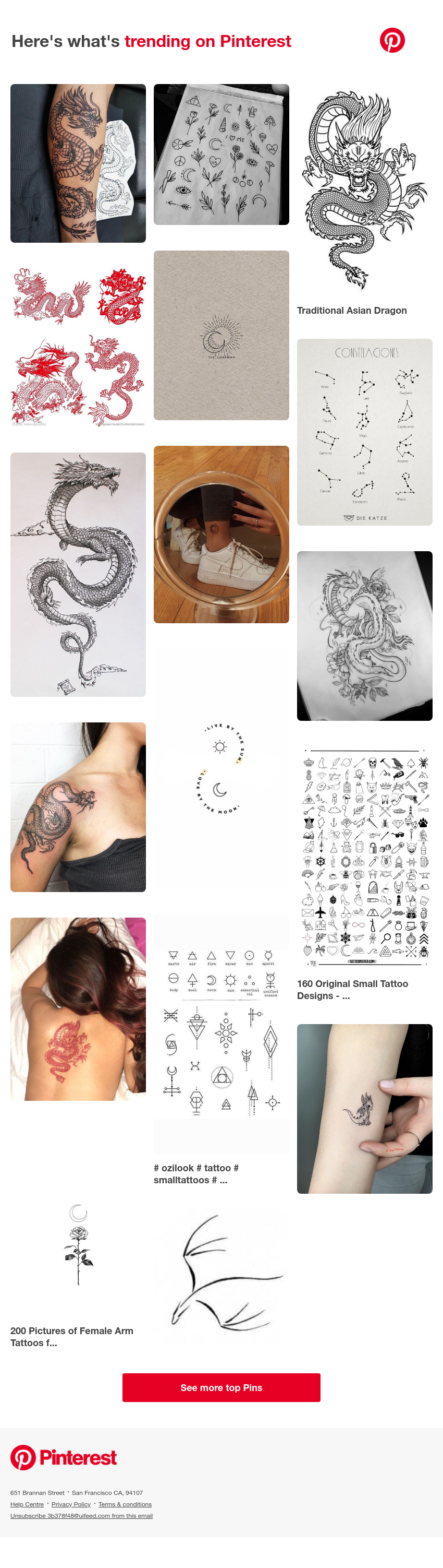 Pinterest - UI Feed, 📌 Dragon tattoo designs, Mini tattoos and more Pins popular on Pinterest
