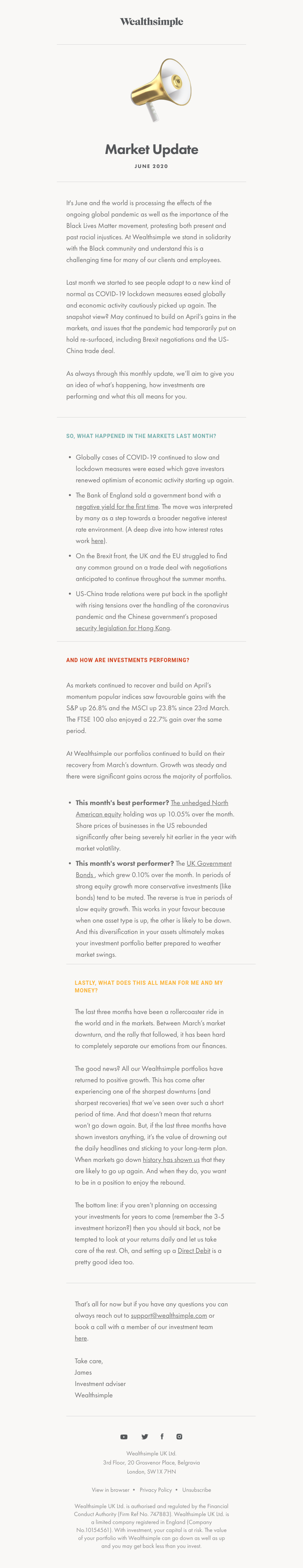 Wealthsimple - June Market Update