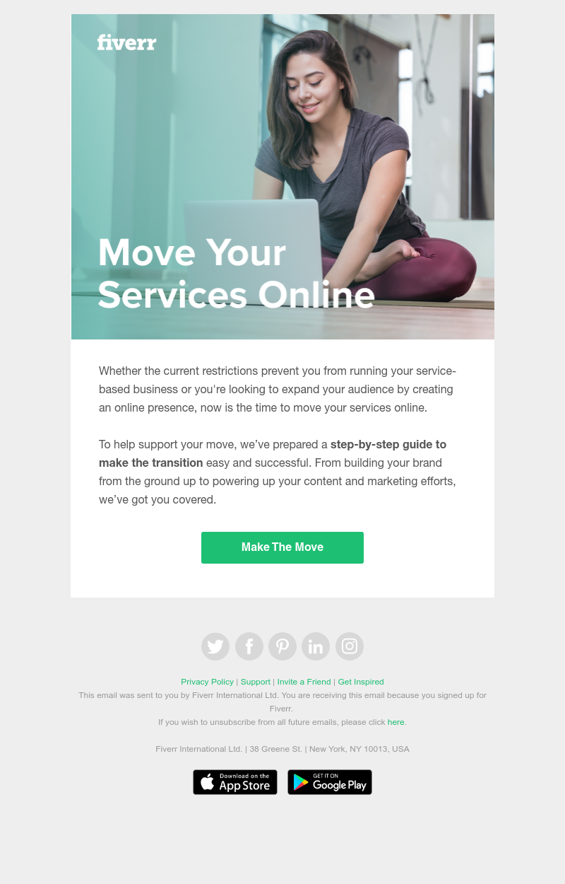 Fiverr - Move your services online with the help of this step-by-step guide