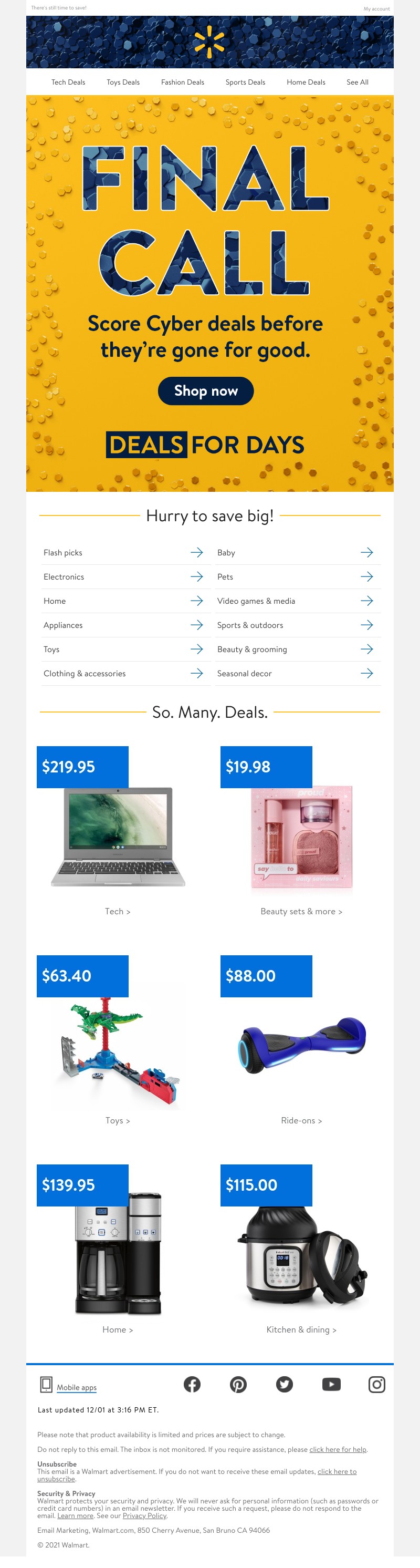 Walmart - 🥁 THIS. IS. IT. 🥁