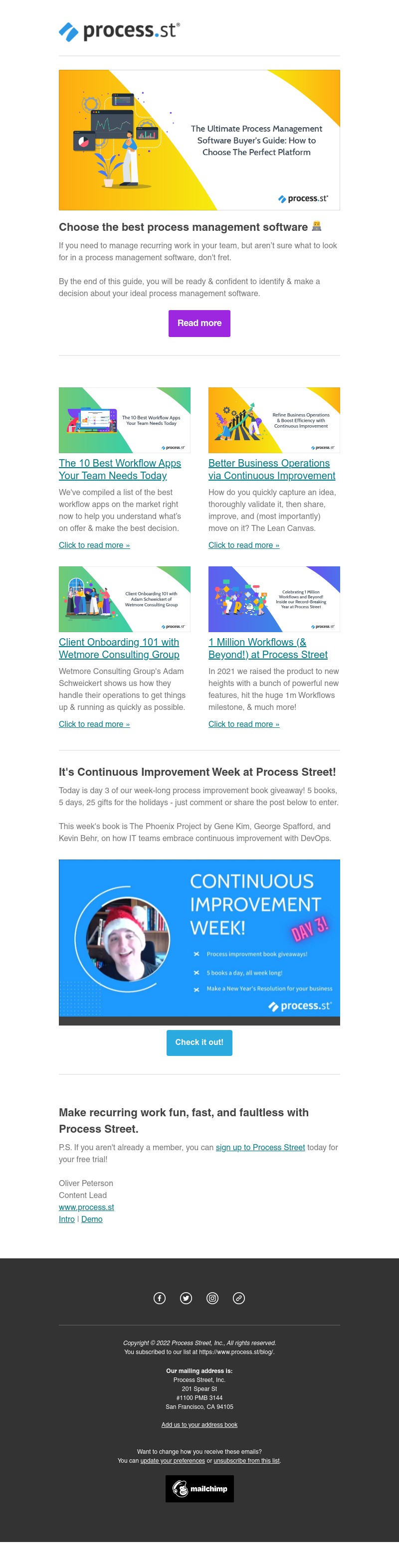 Process Street - The ultimate process management software buyer's guide! 💎