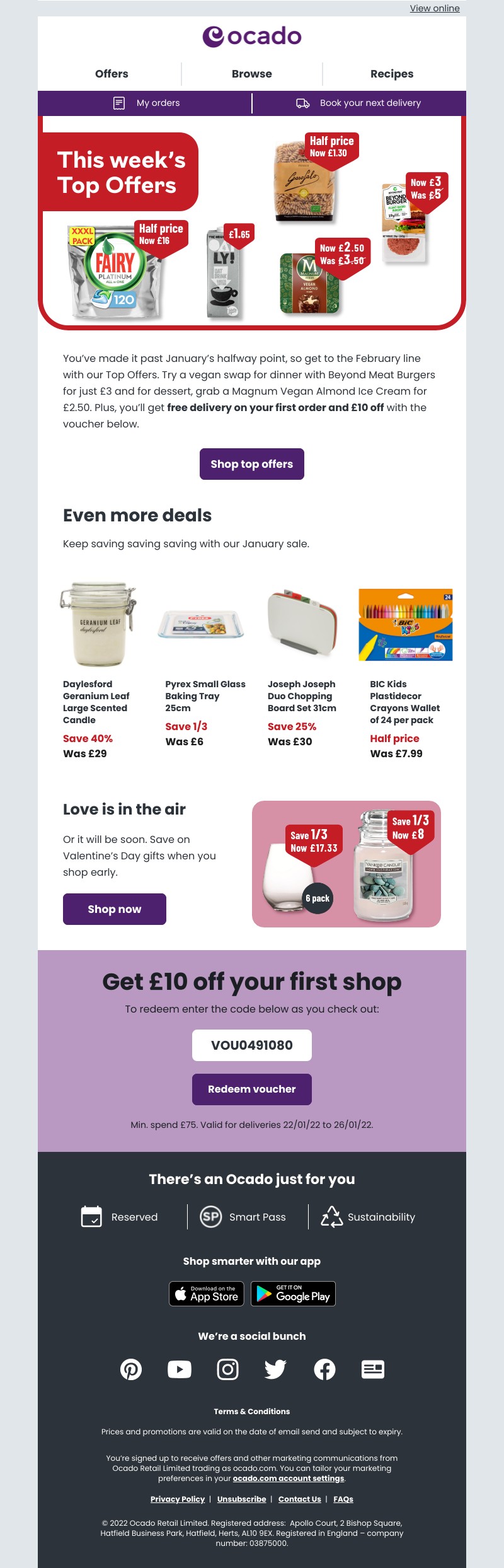  - Brighten up January with these offers