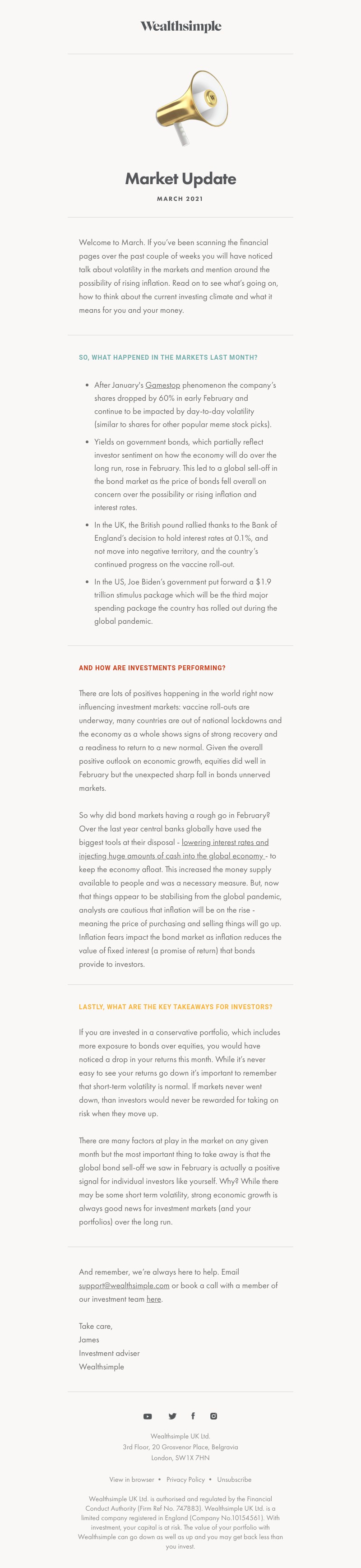 Wealthsimple - March Market Update