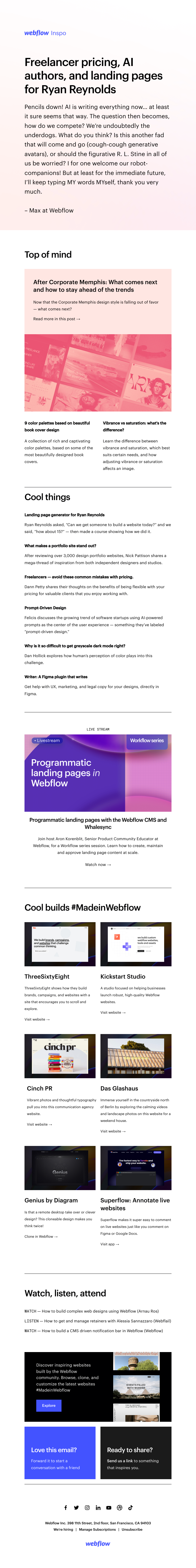 Webflow - AI writing: fad, friend, or foe?