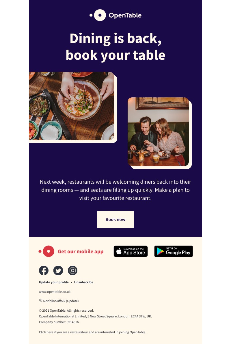 OpenTable for Kindle - Free Restaurant Reservations::Appstore for  Android