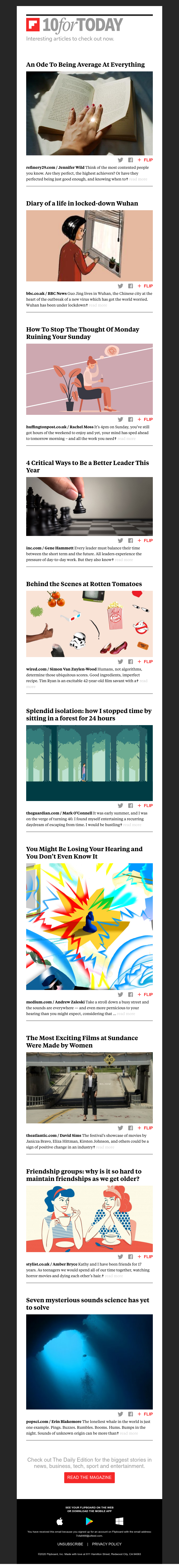 Flipboard - An ode to being average at everything