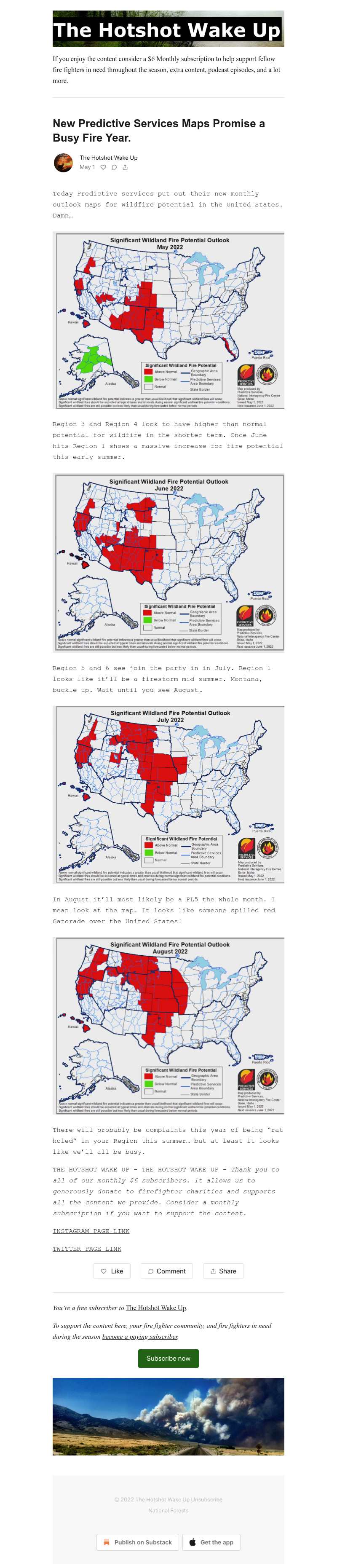 Substack - New Predictive Services Maps Promise a Busy Fire Year.