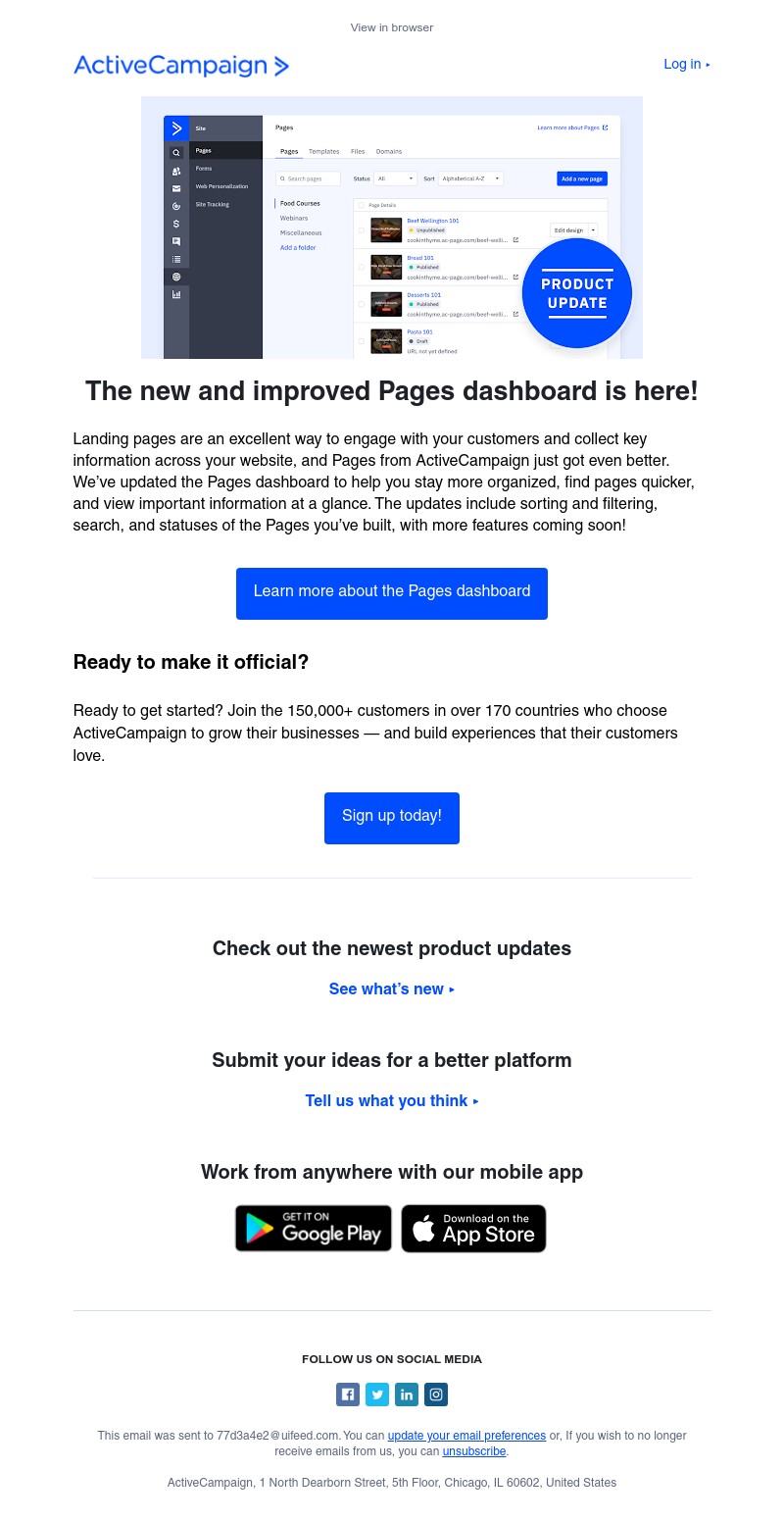  - Sort, filter, search, and more with the new Pages dashboard