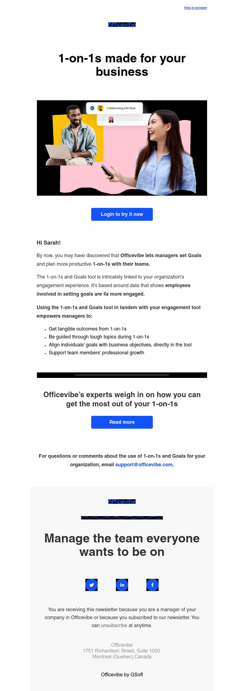  - Align your teams with your business