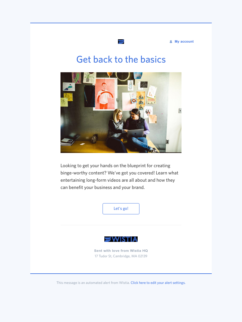 Wistia - The nuts and bolts of binge-worthy content 🛠️