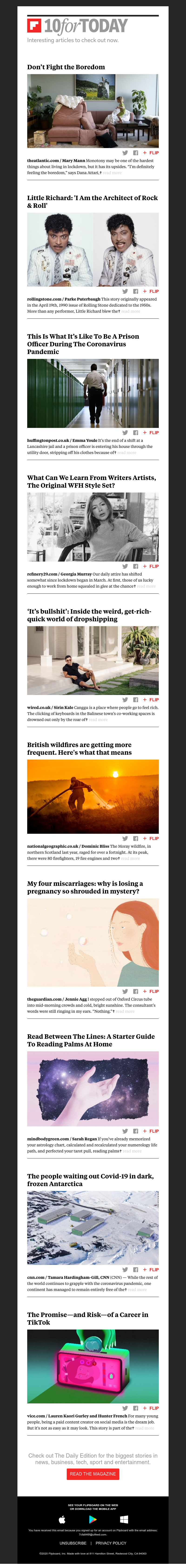 Flipboard - Don’t fight the boredom