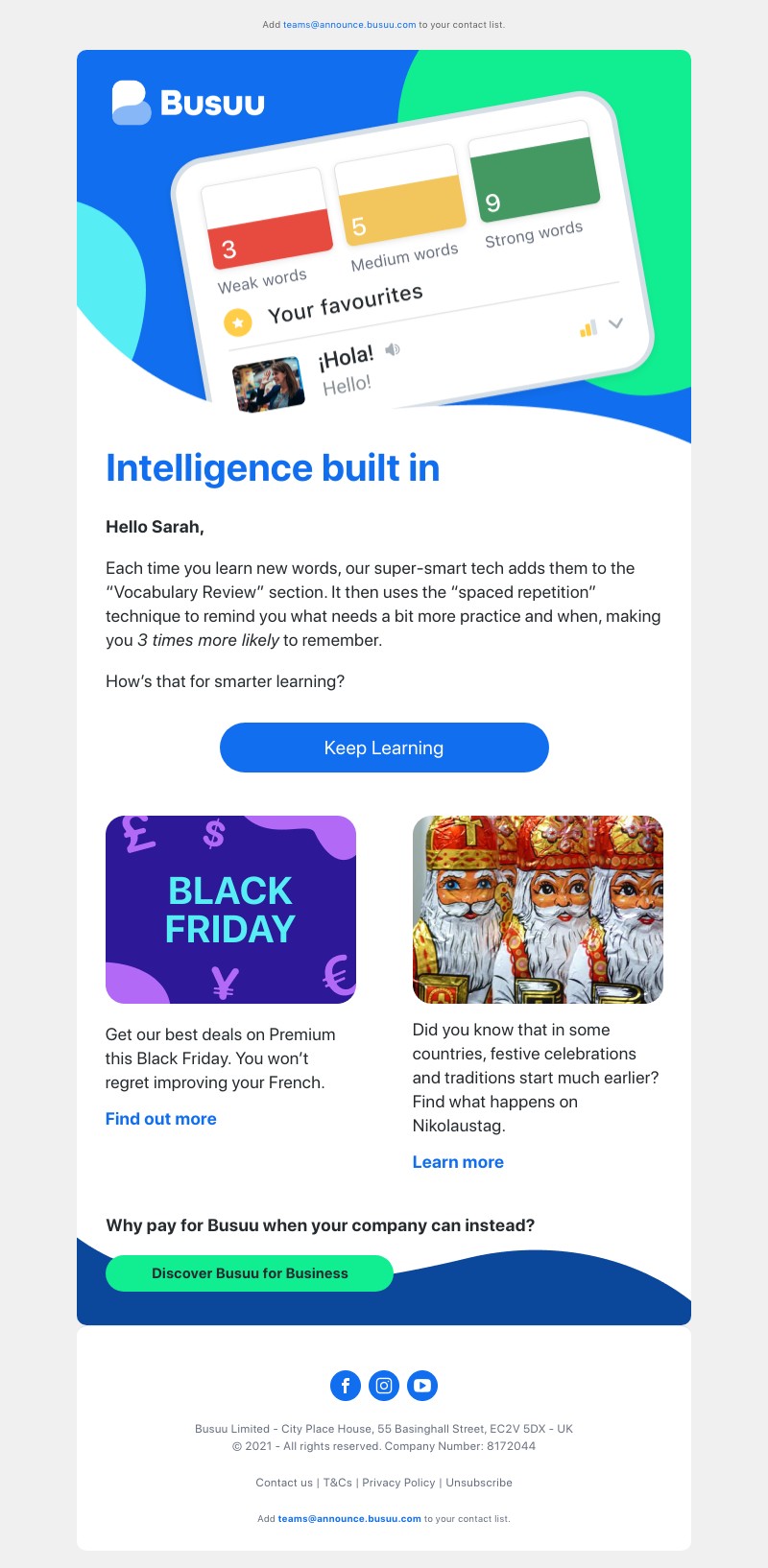 Busuu - Smarter language learning